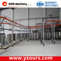 Fast Color Change Automatic Powder Coating Line for Metal Products